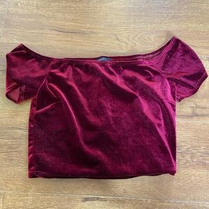 red velvet top!